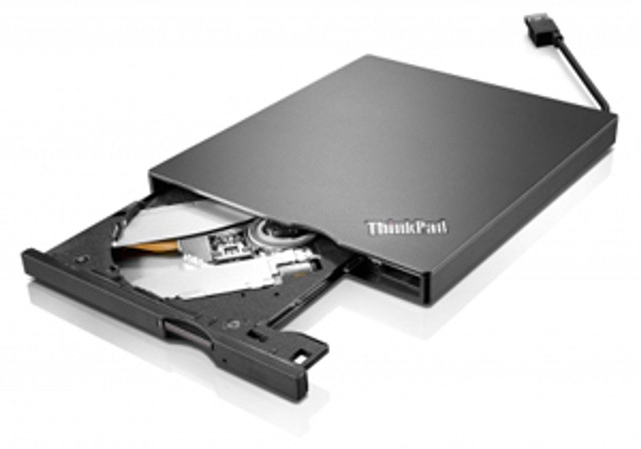 Lenovo ThinkPad UltraSlim USB DVD Burner DVD+RW Black for laptops