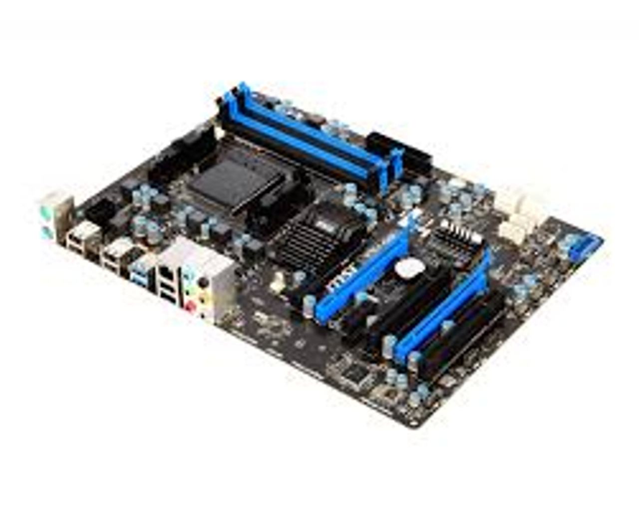 MSI 970A-G43 Desktop Motherboard AMD 970 Chipset Socket Am3+ - Compatible with AMD processors, ideal for gaming setups