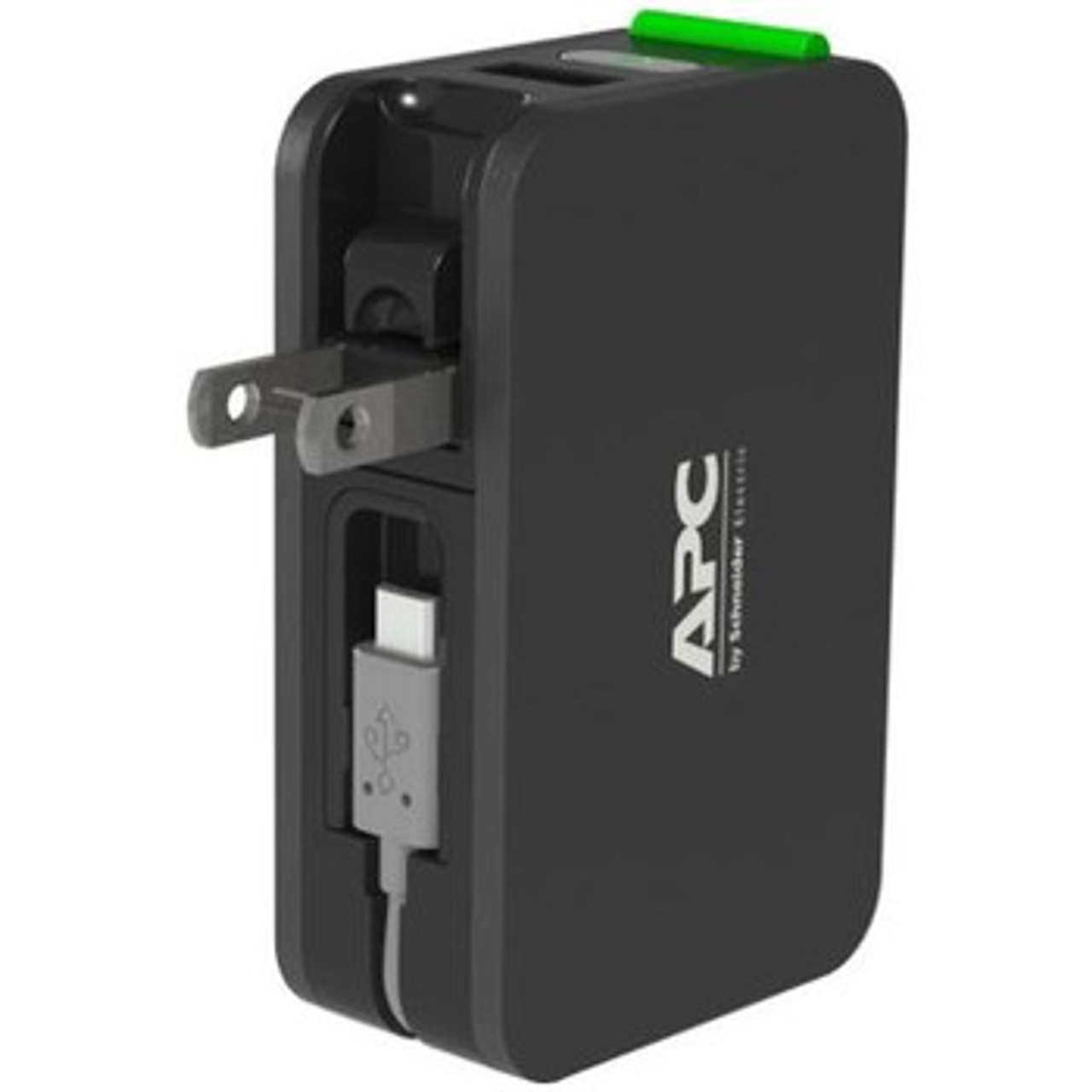 APC M3PMBK Mobile Power Pack 3400mAh Lithium-Ion Black for On-the-Go Charging