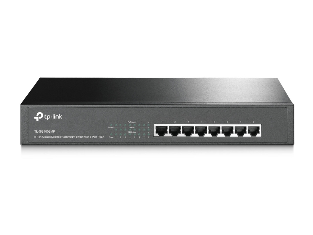 TP-Link TL-SG1008MP Unmanaged Gigabit Ethernet PoE Network Switch for Servers