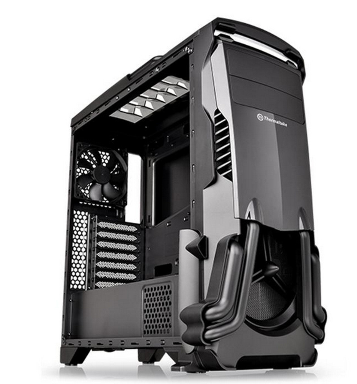 Thermaltake Versa N24 Black Midi Tower Case for PC Gaming Build