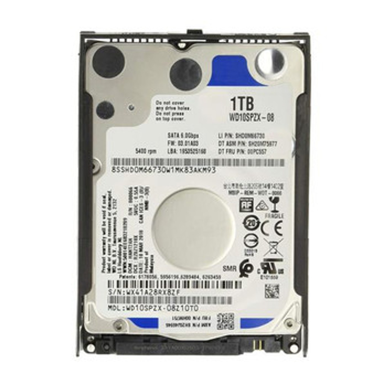 Lenovo 1Tb 7200Rpm SATA 6Gbps 2.5-Inch Internal Hard Drive compatible with servers
