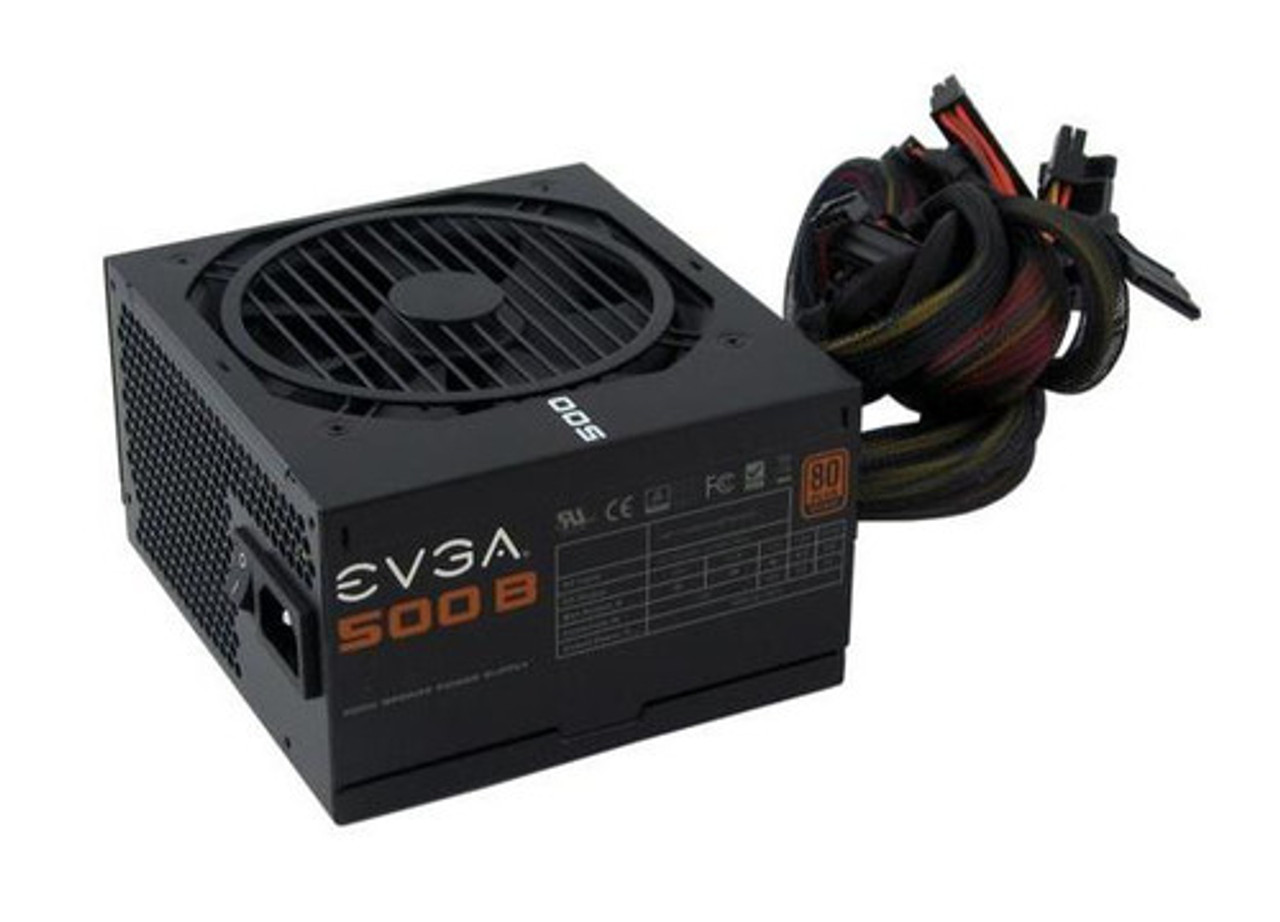 EVGA 500W Bronze Power Supply 500Watts 80 Plus Bronze EPS12V Compatible with EVGA 100-b1-0500-kr Servers