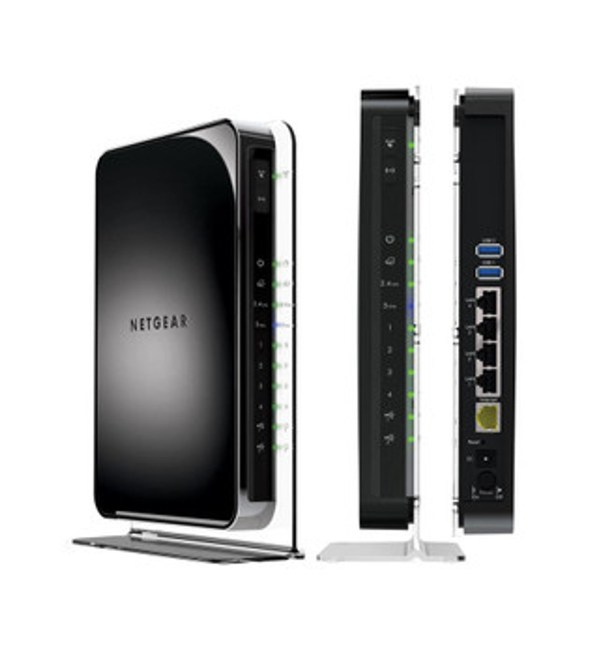 NetGear N900 Dual Band Gigabit Router 4x LAN 1x WAN Compatible with WNDR4500-100EUS Wireless Routers