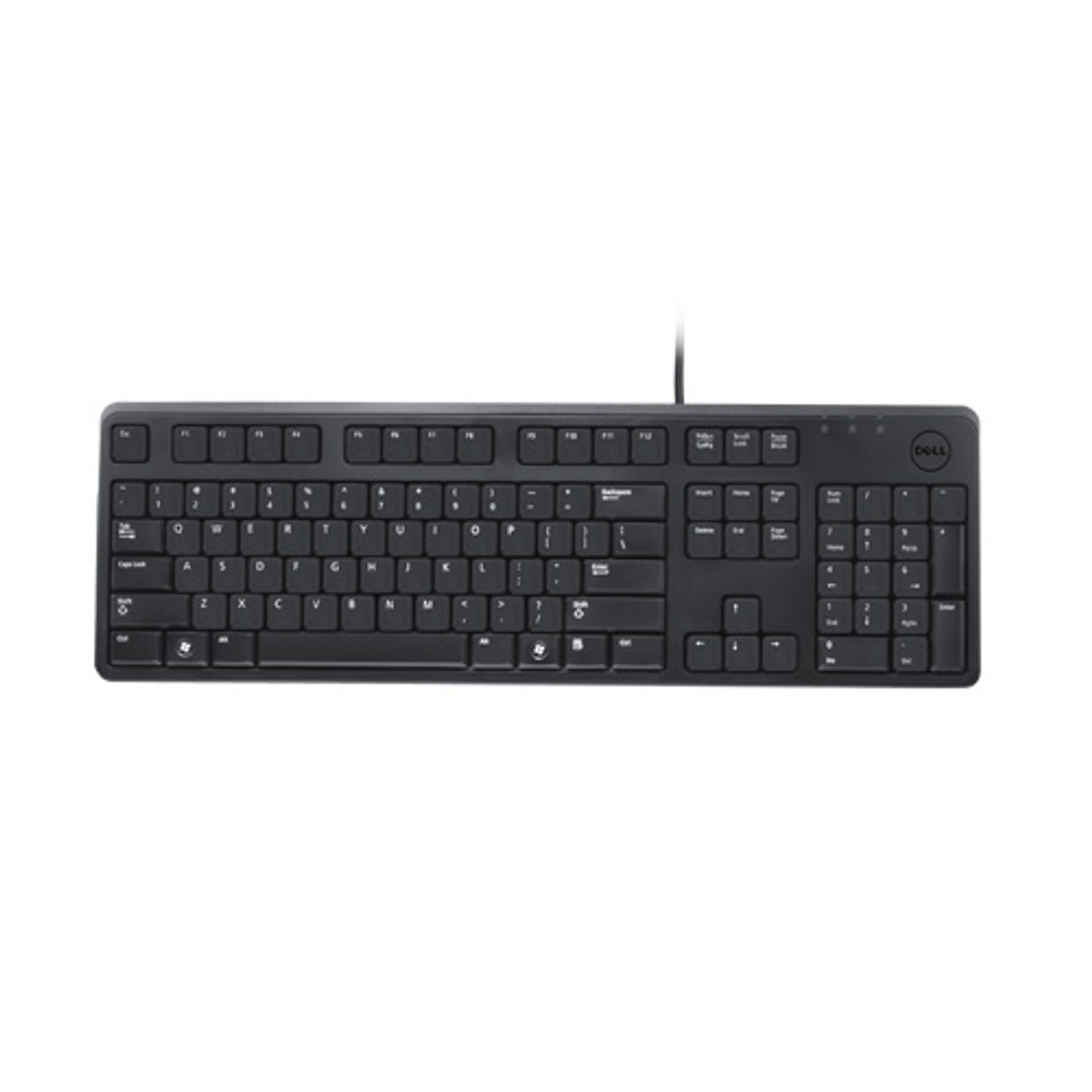 DELL KB212-B USB QWERTY English Black Keyboard for Office Use