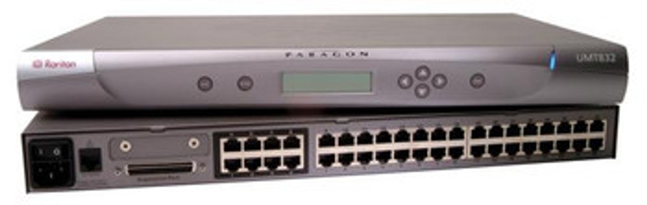 Raritan Paragon II UMT832M KVM Switch Cat5 32-Ports RJ-45 8 Local Users - for server rack installation