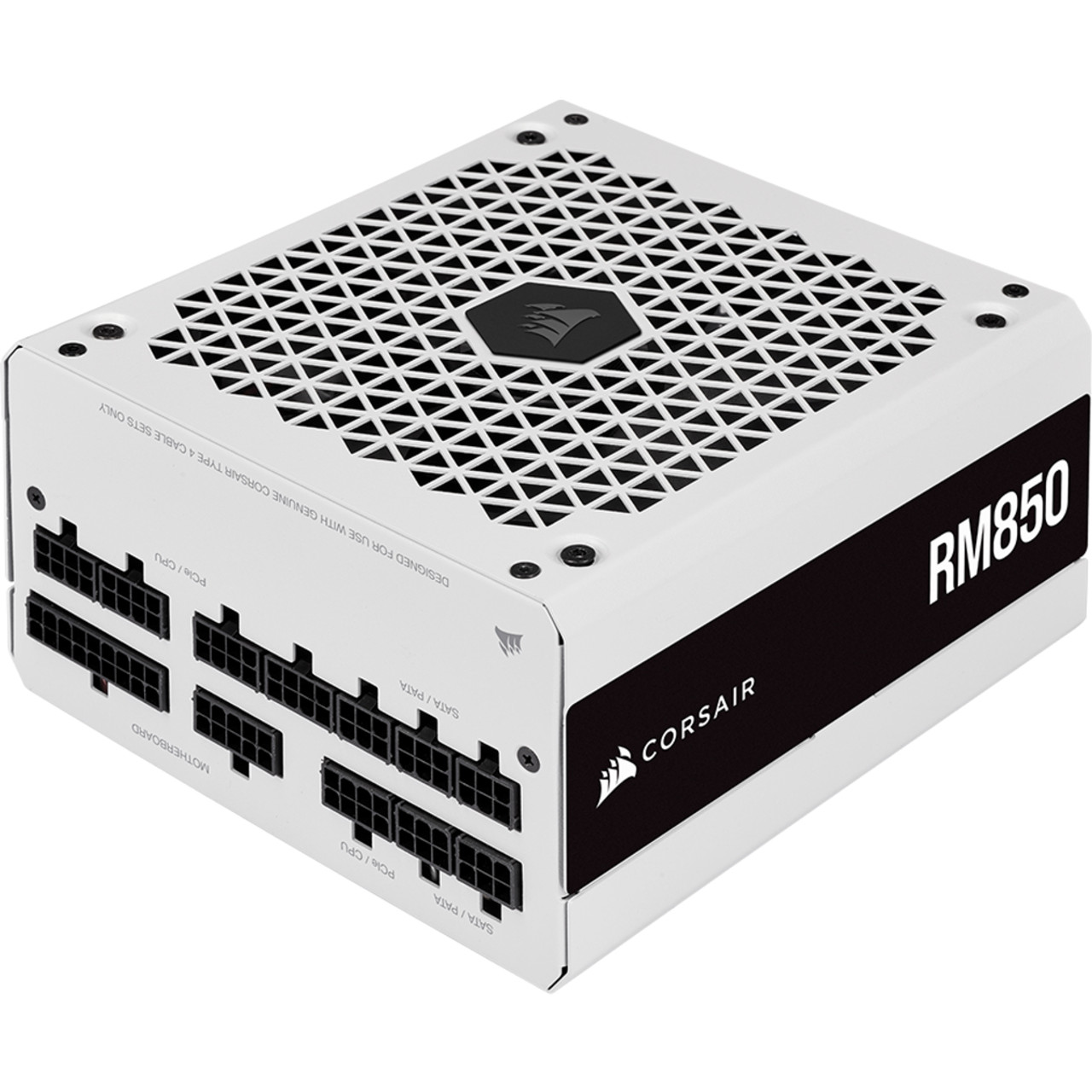 Corsair RM850 850W Power Supply Unit White 24-Pin ATX - Compatible with ATX Servers