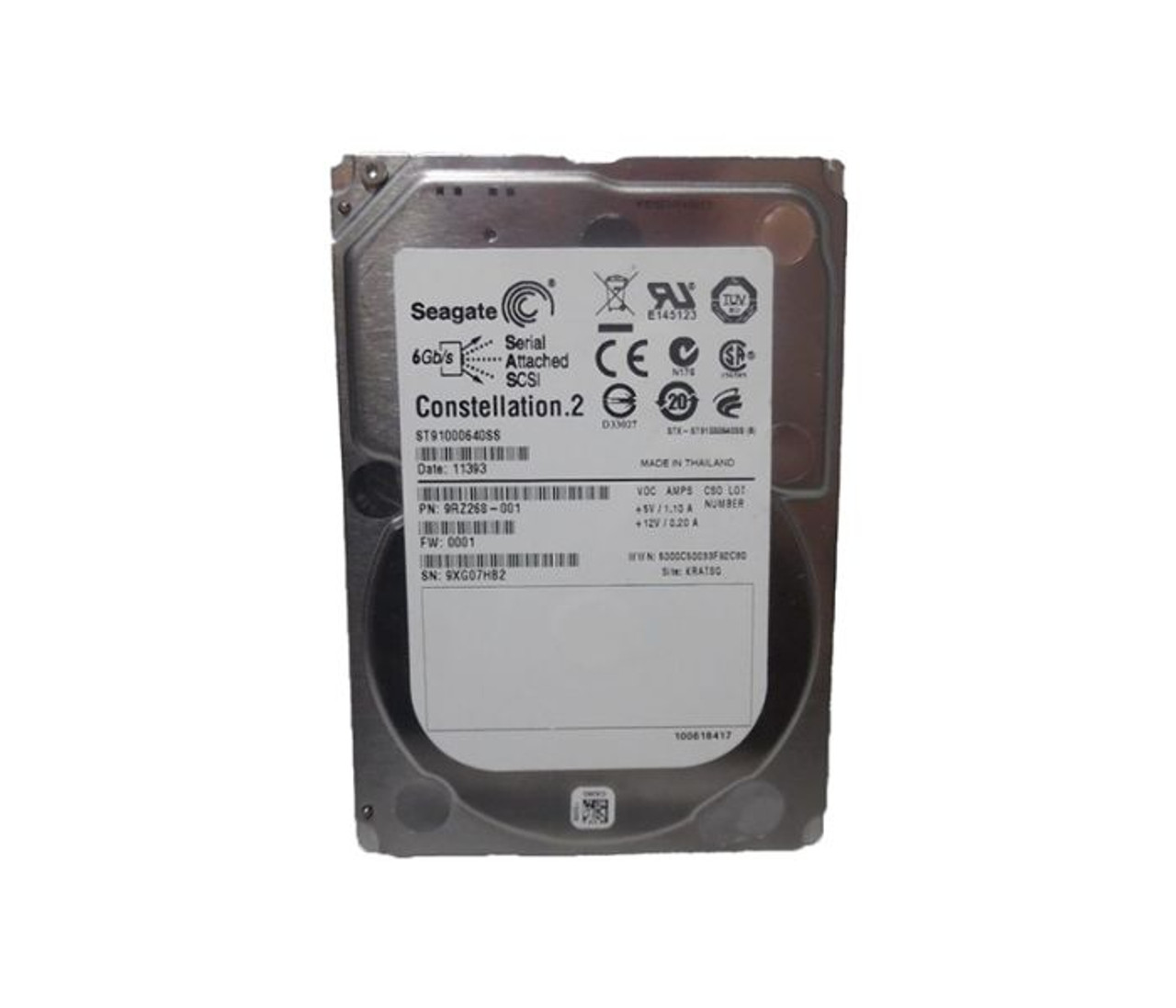 HP 900GB 10000RPM SAS 6GB/S 2.5-Inch Hard Drive for ProLiant DL360p Gen8 Servers
