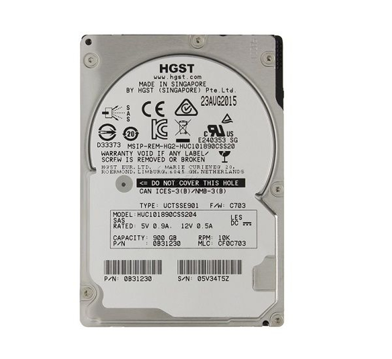 IBM 18GB Internal SCSI Hard Drive for ProLiant DL360p Gen8 Servers