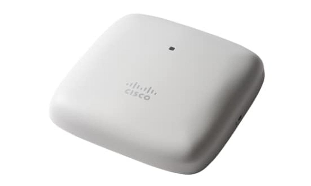 Cisco Business 802.11Ac Wave 2 Access Point Cbw240Ac-A mounted in a commercial office setting