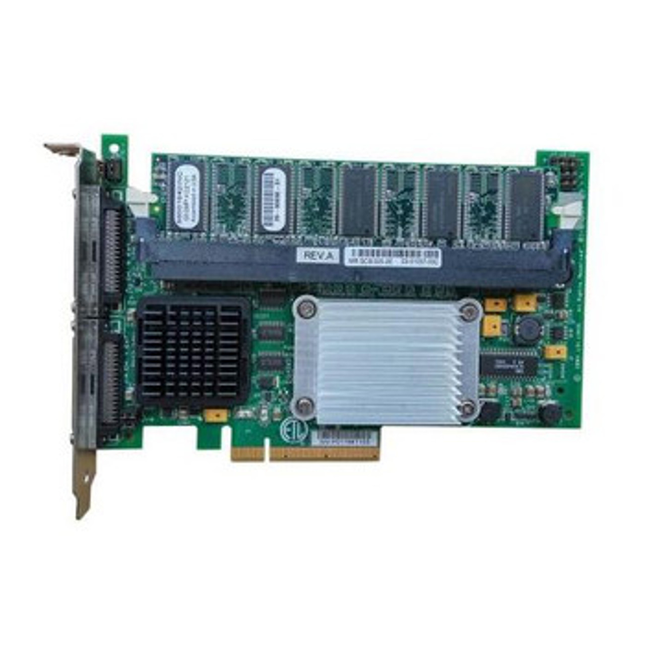 LSI MegaRAID Ultra-320 SCSI PCIe x8 RAID Controller Card 320-2E for RAID 0/1/5/10/50 Servers