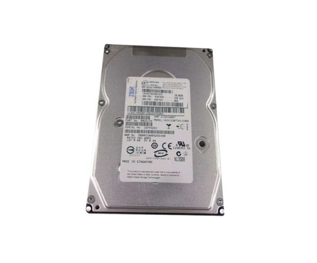 HP 72.8GB 10000RPM Ultra-160 SCSI Hot-Pluggable LVD 80-Pin 3.5-Inch Hard Drive compatible with ProLiant servers