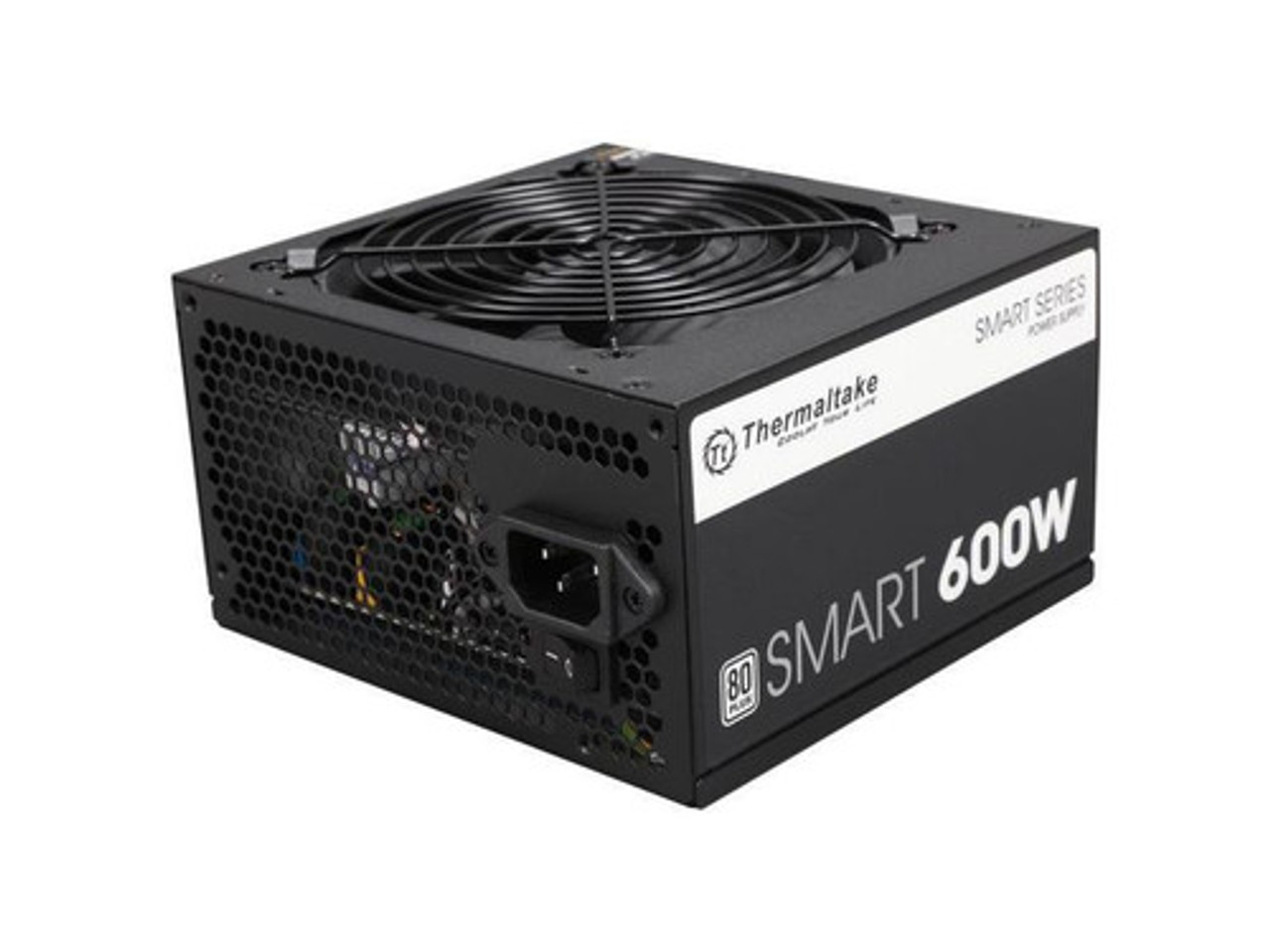 Thermaltake Tech 600W ATX Power Supply PS-SPD-0600NPCW-W for high-efficiency performance