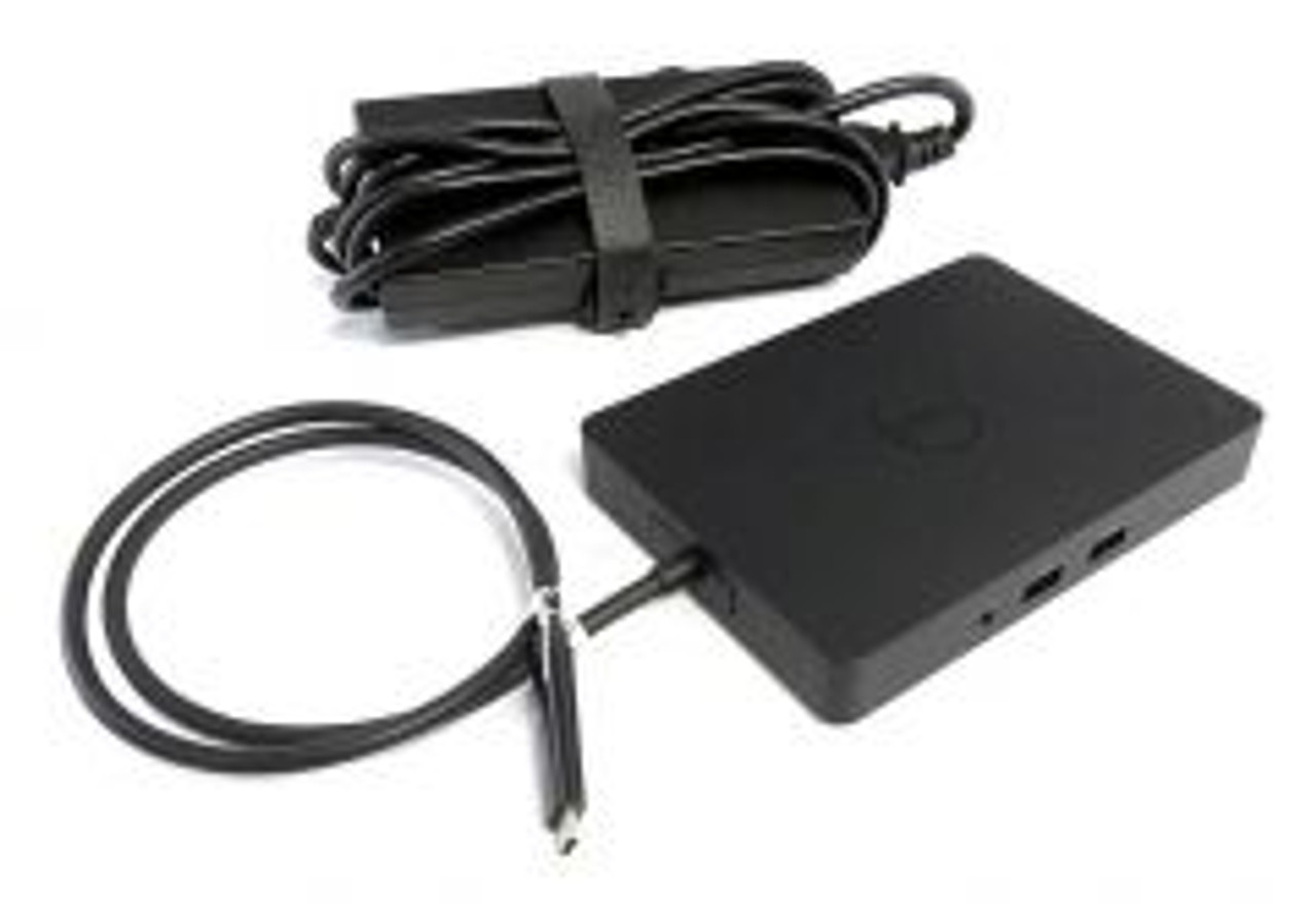 Dell GKY82 WD15 USB-C Docking Station K17 4K with 130W Adapter - Compatible with Monitors - Ideal for Workstations