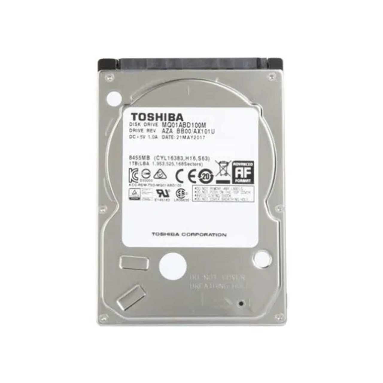 Toshiba 1TB 5400RPM SATA 6GB/s 8MB Cache 2.5 Hard Drive MQ01ABD100M for laptops