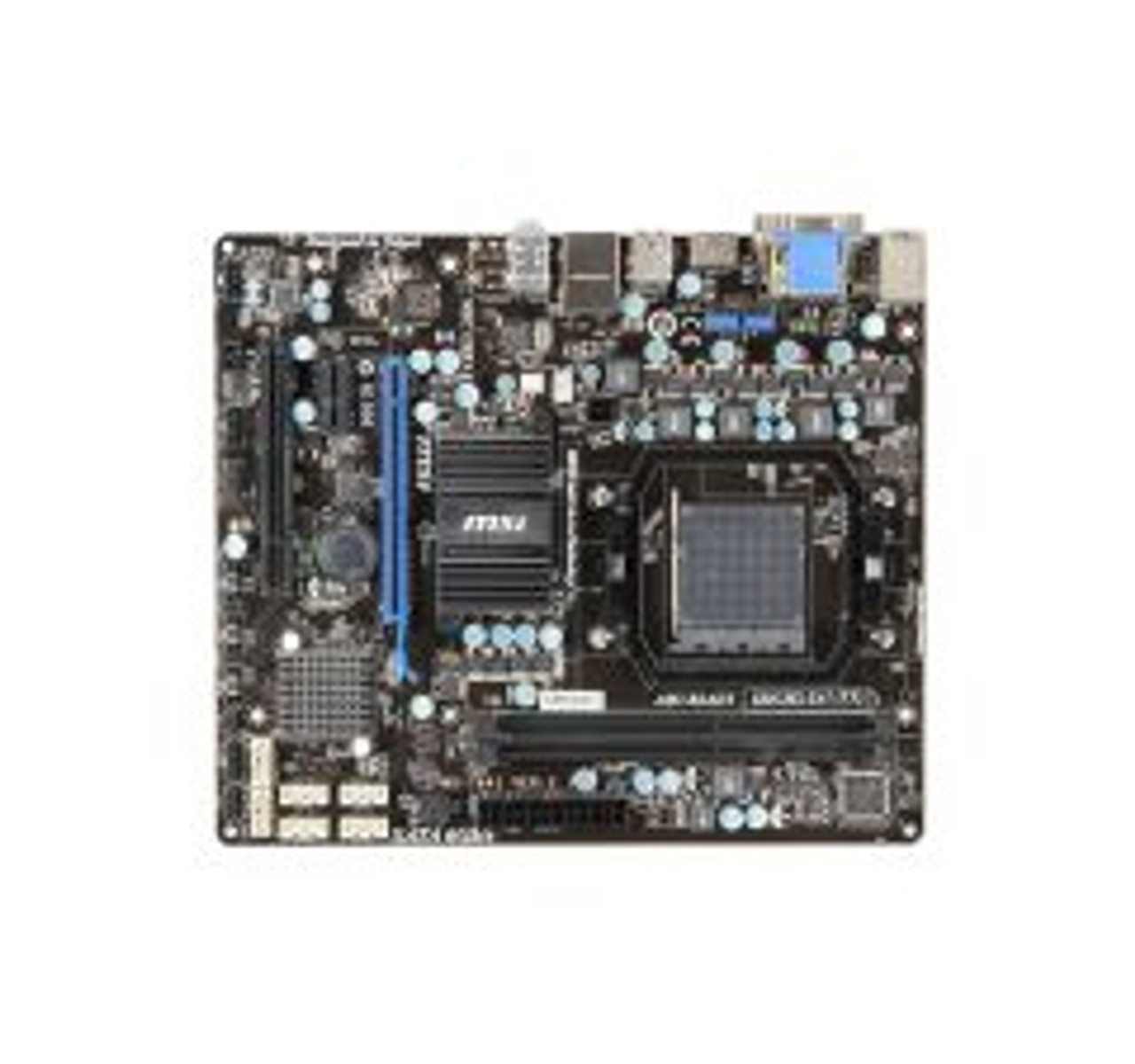 MSI 880GMSE41FX AMD AM3+ Micro-ATX Motherboard for DDR3, SATA, AMD 880G + SB850 Chipset