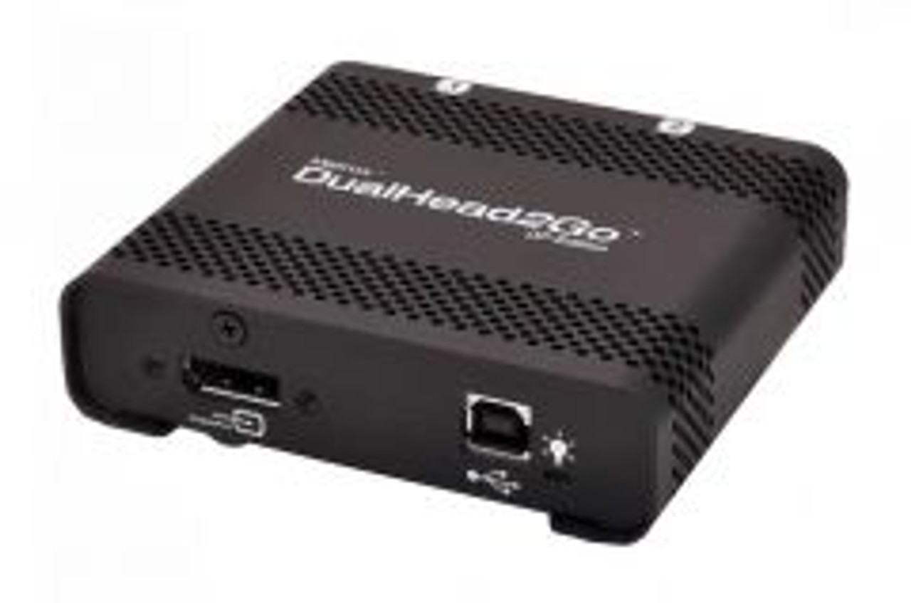 Matrox Dualhead2Go DP Edition Graphics Expansion Module compatible with Dual Displayport Support - D2G-DP-MIF