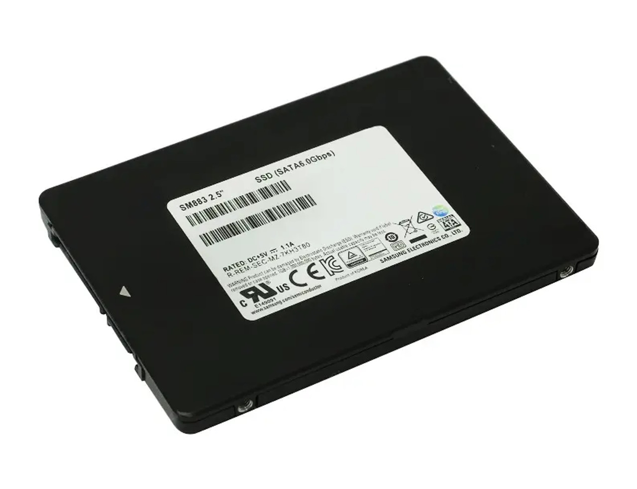 Samsung SM883 3.8TB MLC SATA SSD for ProLiant DL360p Gen8 servers