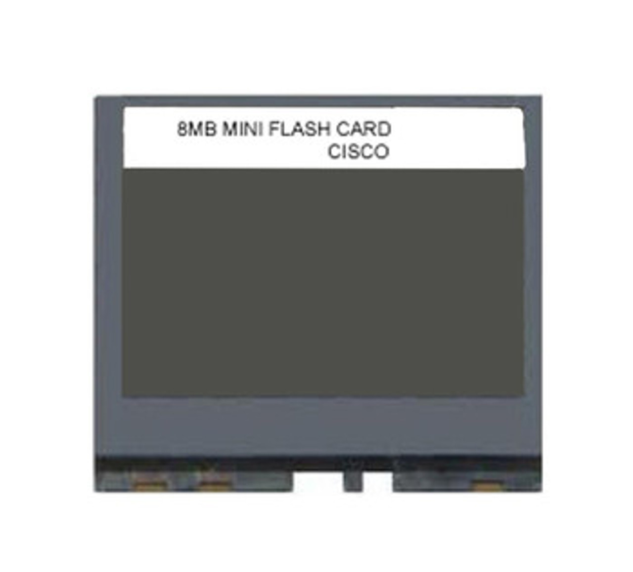 CISCO 8Mb Mini Flash Memory Card for 1700 Series Router - Compact design, compatible with Cisco routers