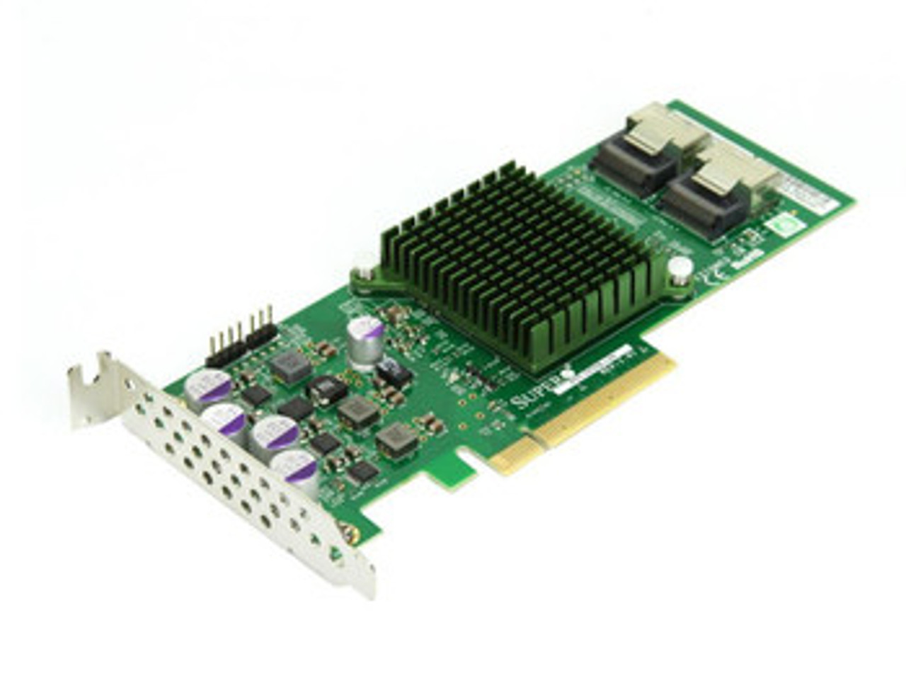 Supermicro AOC-S2308L-L8 8 Ports SAS-600 PCIe 8Gb/s Server RAID Card for ProLiant DL360p Gen8 Servers