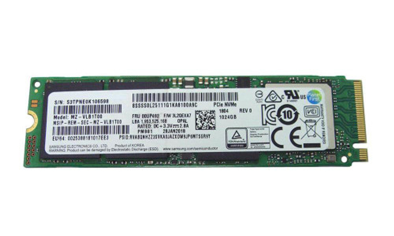 Lenovo 1TB TLC NVMe M.2 2280 SSD for PCI Express 3.0 x4 | Internal Solid State Drive