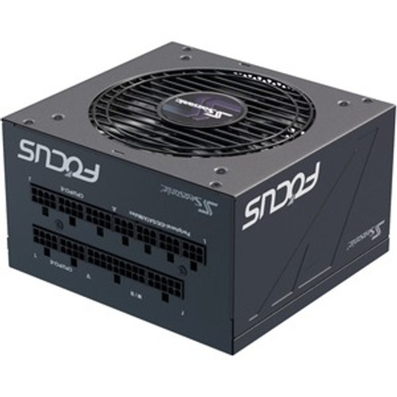 Sea Sonic Electronics Co FOCUS PX-850 850W Power Supply for ATX12V, 120-230VAC, compatible with various systems.