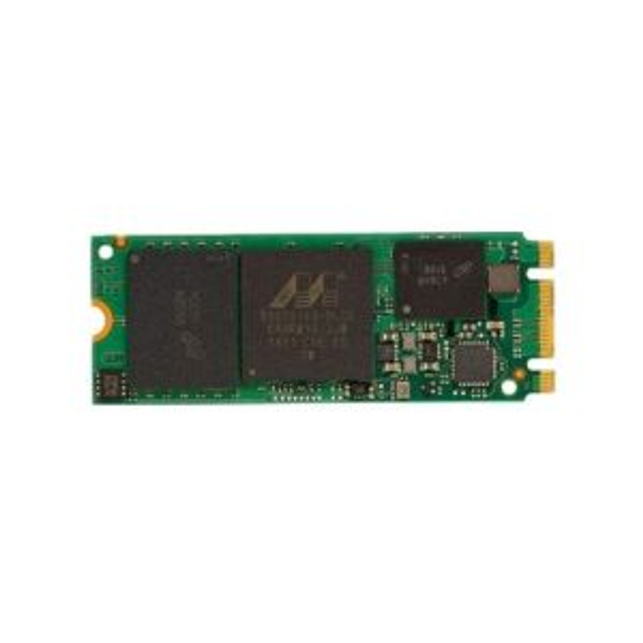 Micron M600 128GB MLC SATA 6Gb/s (SED) M.2 2260 SSD mounted in a laptop
