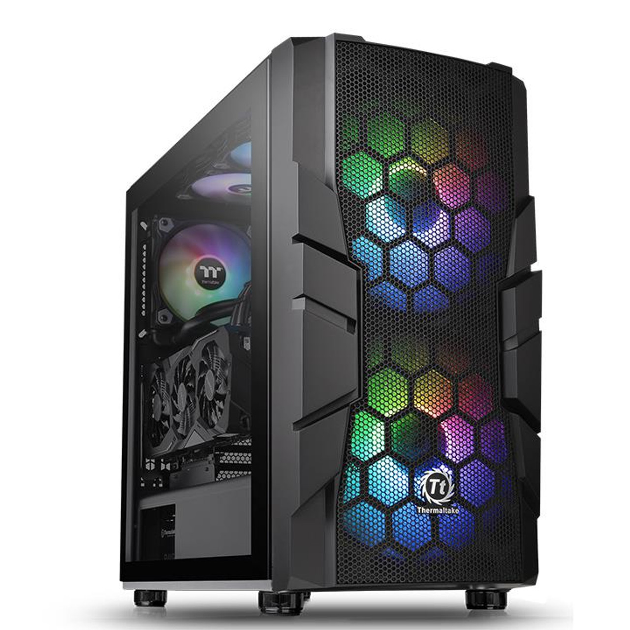 Thermaltake Commander C 33 Black Midi Tower Case for CA-1N4-00M1WN-00 Servers