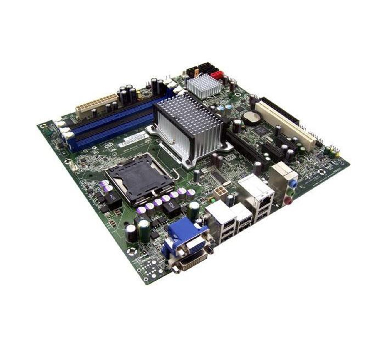 INTEL Dq35Jo Socket LGA 775 Q35 Chipset Motherboard for Core 2 Processors, DDR2 Support, 6x SATA, Micro-ATX