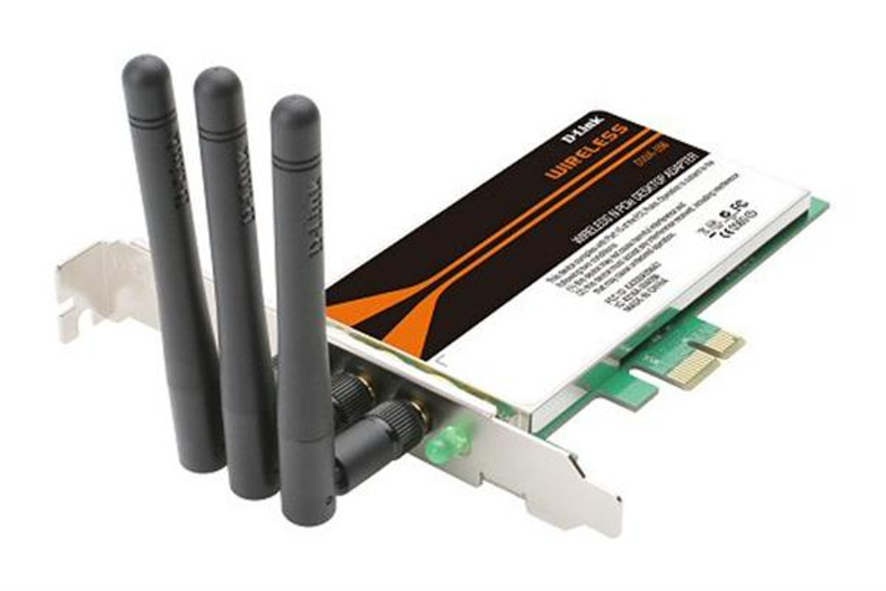 D-LINK Xtreme N PCI Express Desktop Adapter DWA-556-A1 for high-speed wireless connectivity in desktop computers.