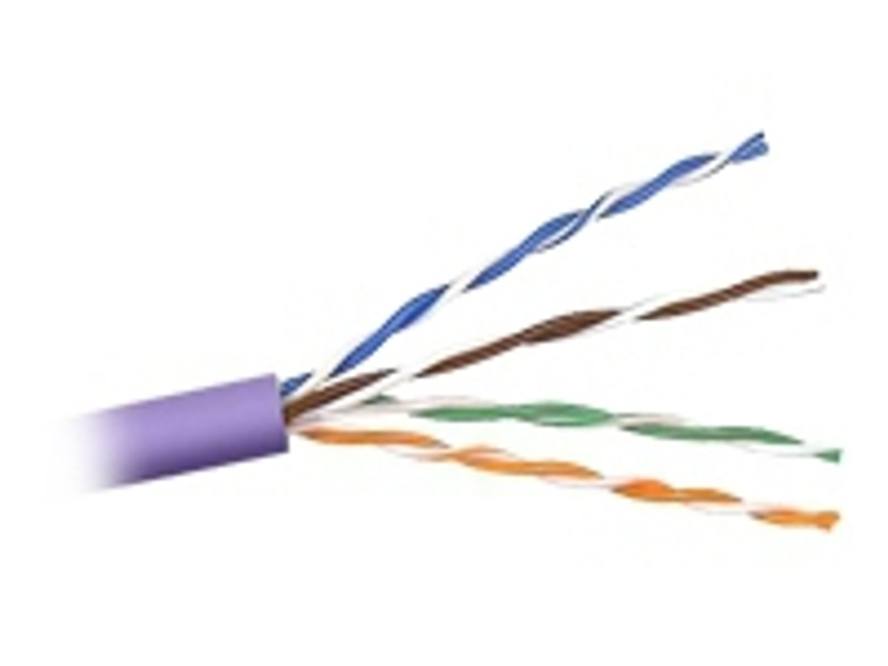 Belkin CAT6 Stranded Bulk Cable 1000 ft Purple for Networking - A7J704-1000-PUR