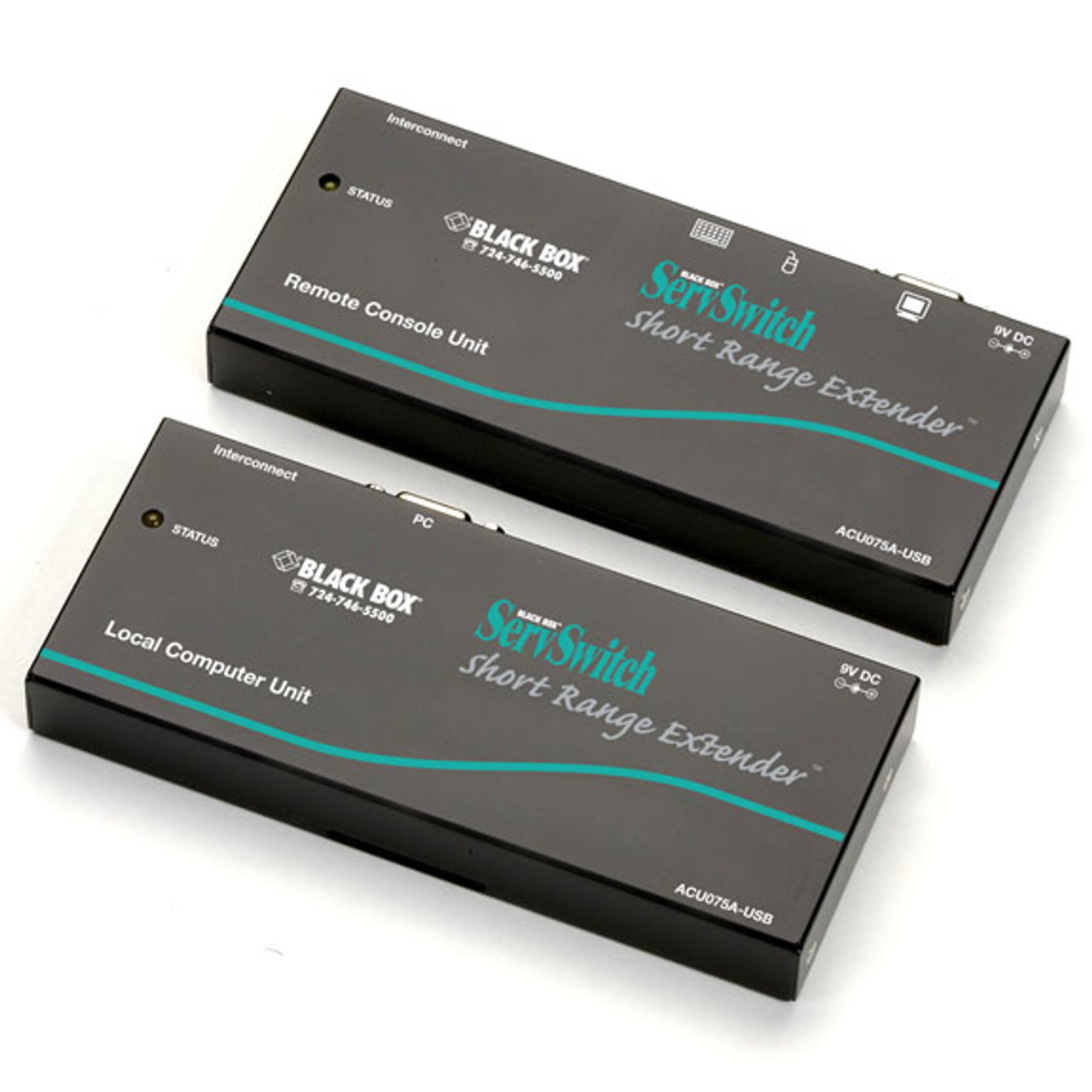 Black Box ACU075A-USB ServSwitch - Compact USB KVM Switch - Compatible with ProLiant DL360p Gen8 Servers