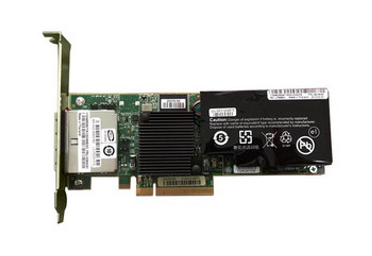 IBM ServeRAID-MR10M SAS/SATA Controller with Remote Battery Kit for ProLiant DL360p Gen8 servers