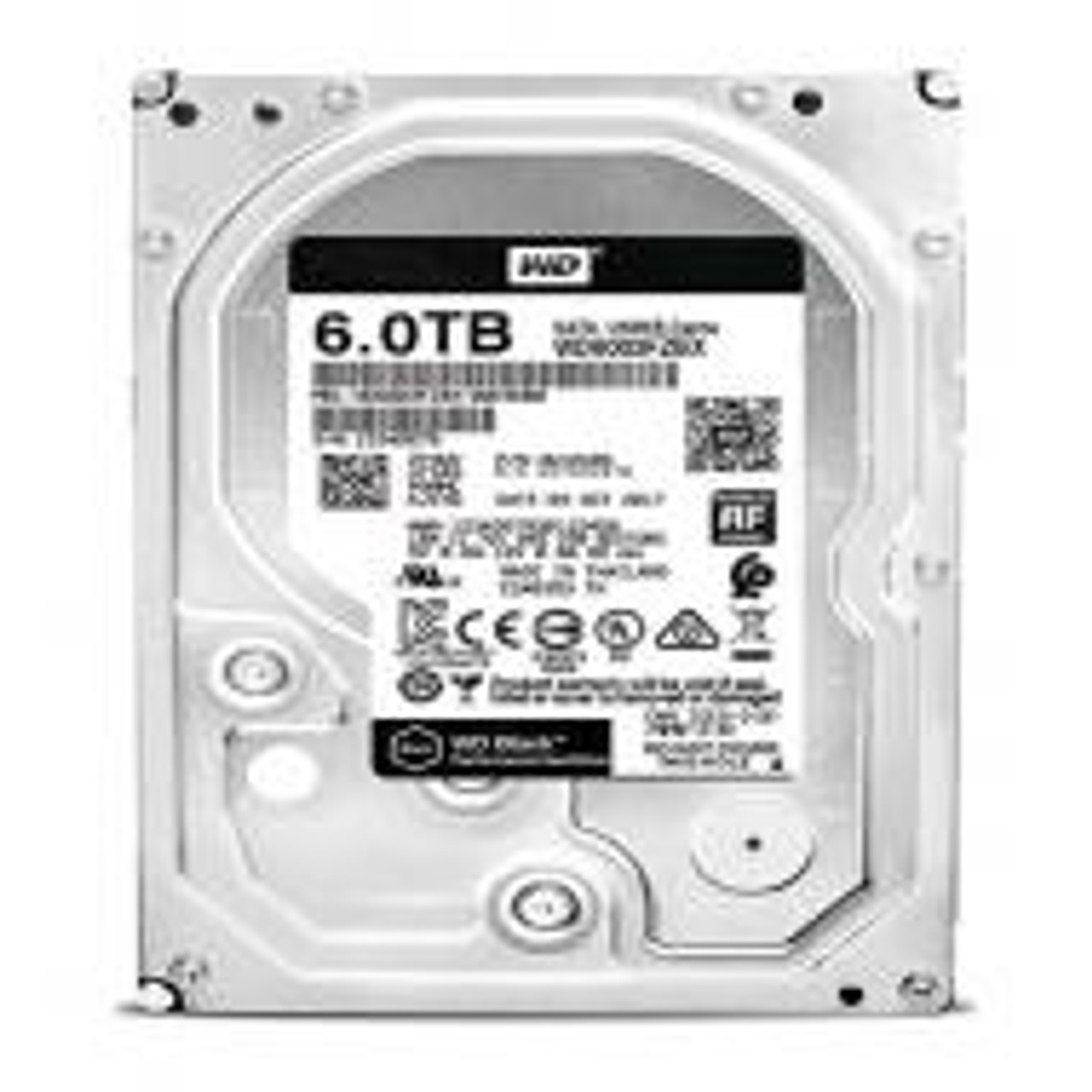 Western Digital WD Black 6TB 7200RPM SATA 6Gb/s 256MB Cache 3.5 Internal HDD - Compatible with servers