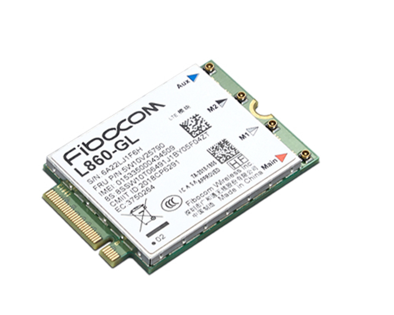 Lenovo Internal WWAN Network Card 4XC1B83610 for Connectivity in Laptops
