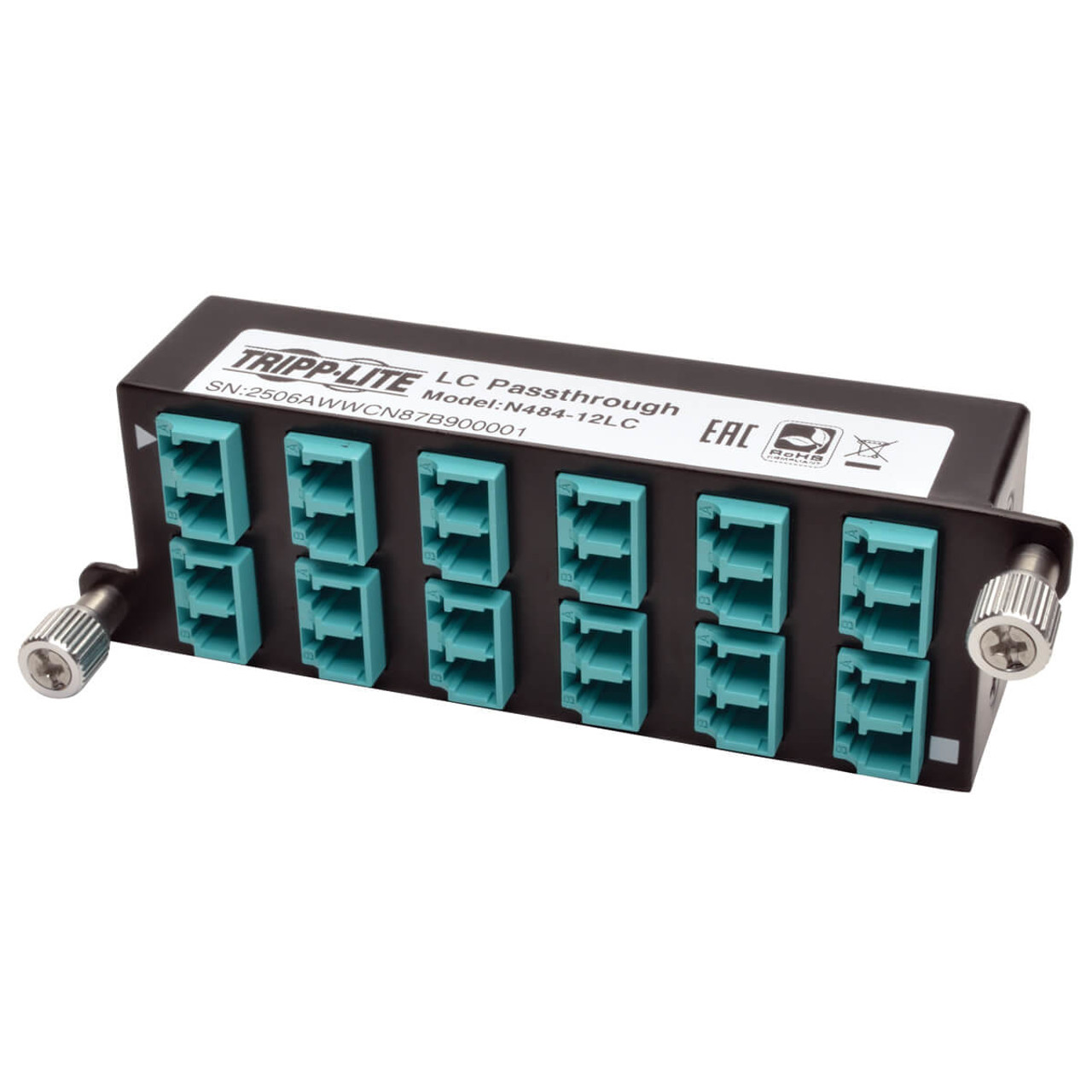 Tripp Lite N484-12LC Patch Panel for Network Cabling