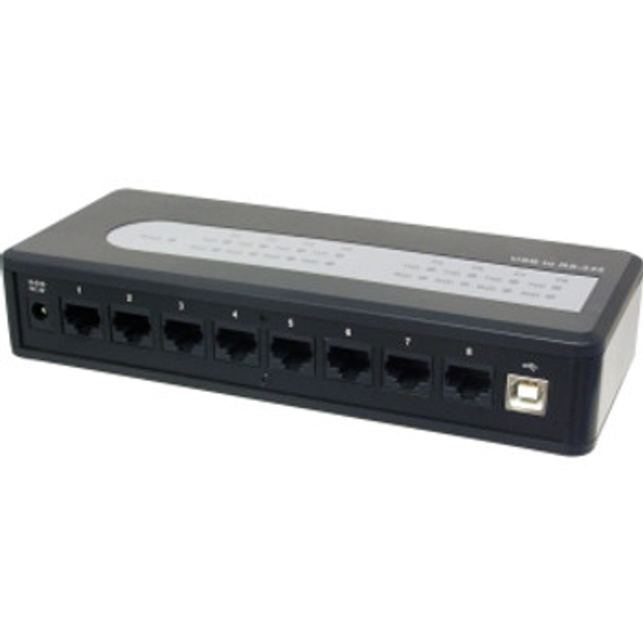 ID-SC0811-S1 | SIIG | 8-Port Serial Hub 8 X 8-Pin Rj-45 Female Rs-232 Serial 1 X 4-Pin Type B Female Usb 2.0 Usb