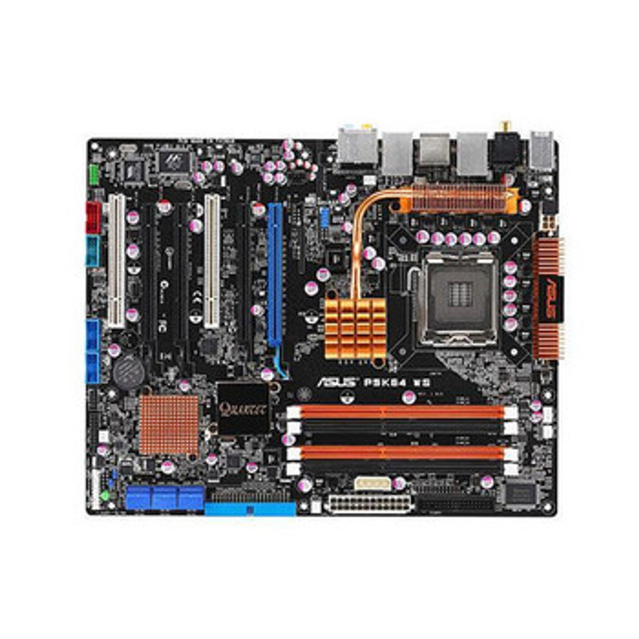ASUS P5K64 Ws ATX Workstation Motherboard for Intel Processors - Supports Socket 775 - P35/ Ich9R Chipset - MBB6G0