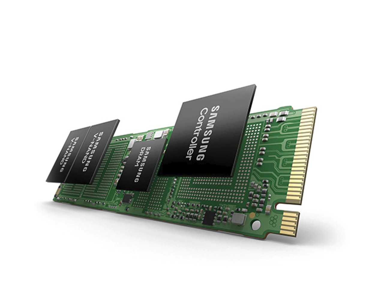 Samsung PM881 M.2 128GB SSD Serial ATA III 3D TLC NAND NVMe - Compatible with servers - MZNLH128HBHQ-00000