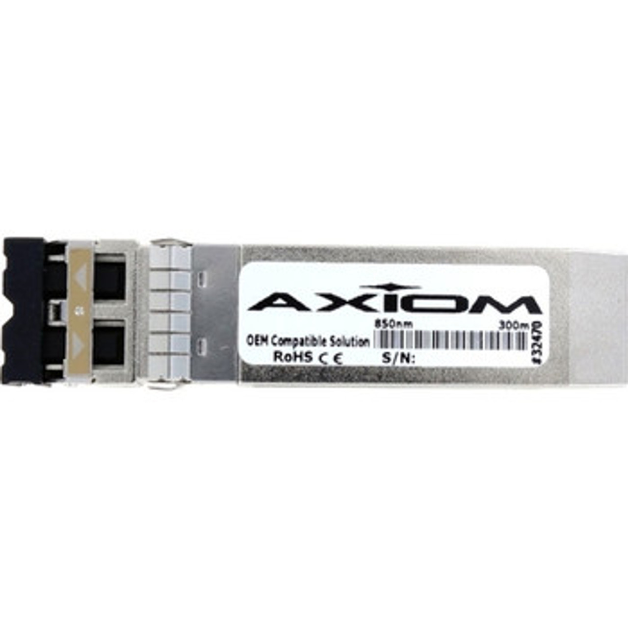 10G-SFP-SR-AX | Axiom | 10Gbps 10GBase-SR Multi-mode Fiber 300m 850nm Duplex LC Connector SFP+ Transceiver Module for