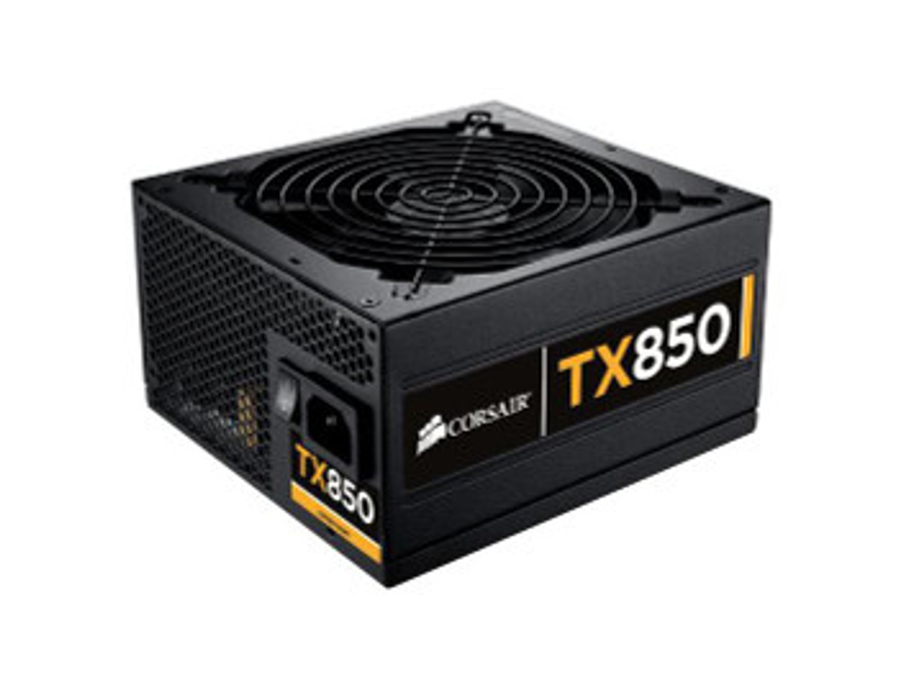 CORSAIR Tx850 Enthusiast Series 850W Power Supply mounted in a desktop PC