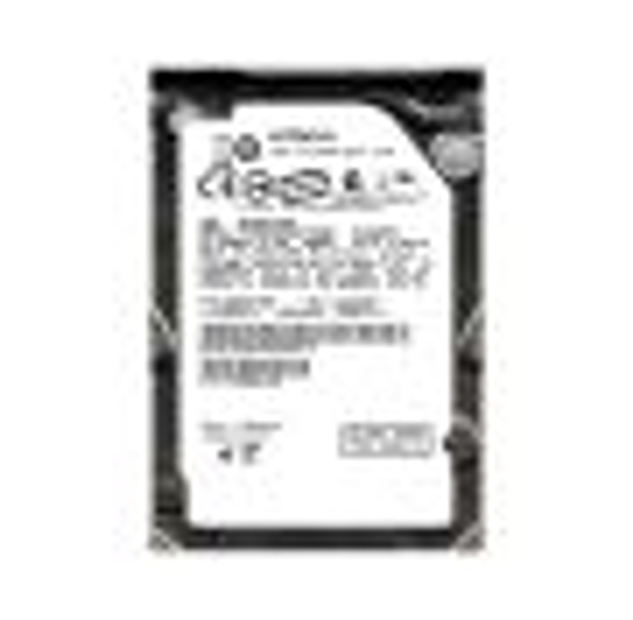 Hitachi Travelstar 5K500 Series 400GB 5400RPM SATA 3GB/s 8MB Cache 2.5-Inch Hard Drive mounted in a laptop