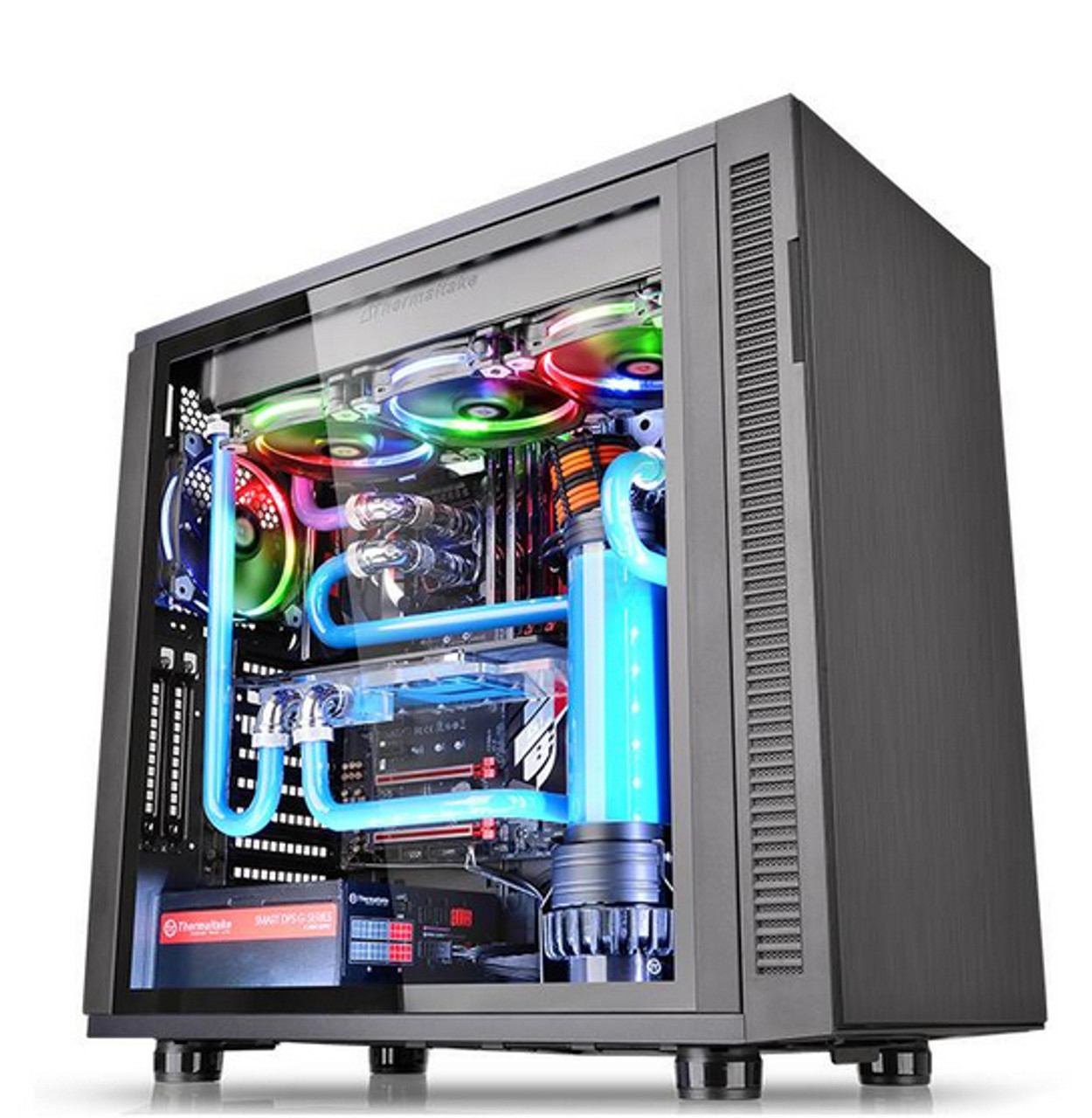 Thermaltake Suppressor F31 Tempered Glass Midi Tower Black - Compatible with CA-1E3-00M1WN-03