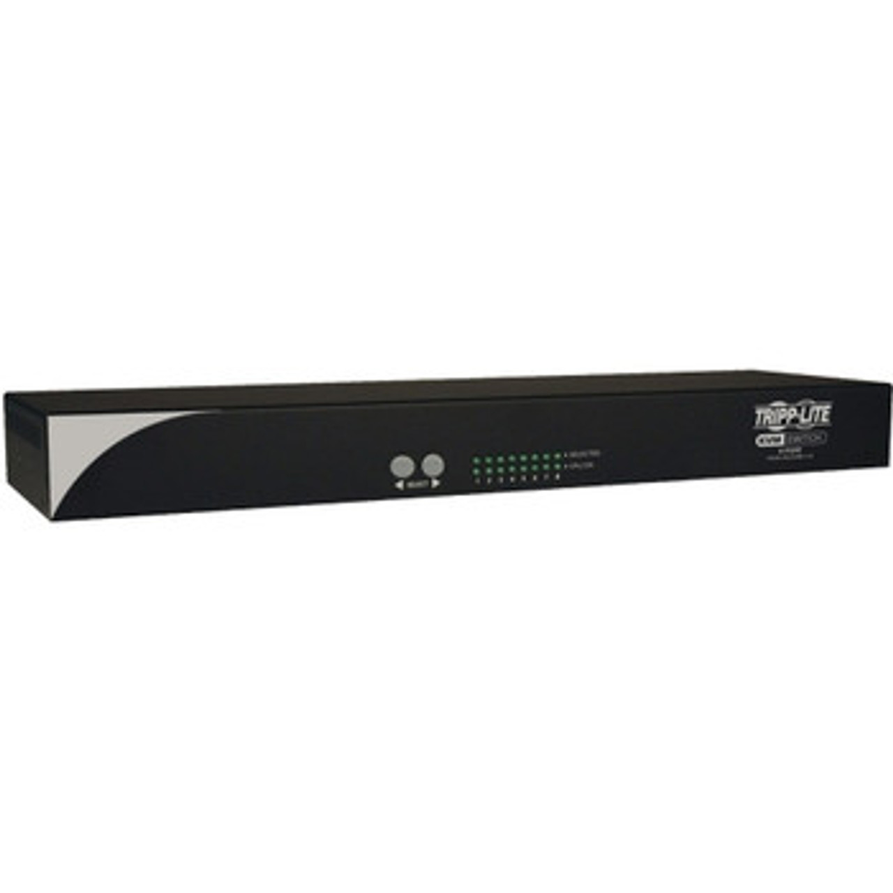 Tripp Lite 8-Ports USB 1U Rack Mount Cat5 KVM Switch compatible with server racks