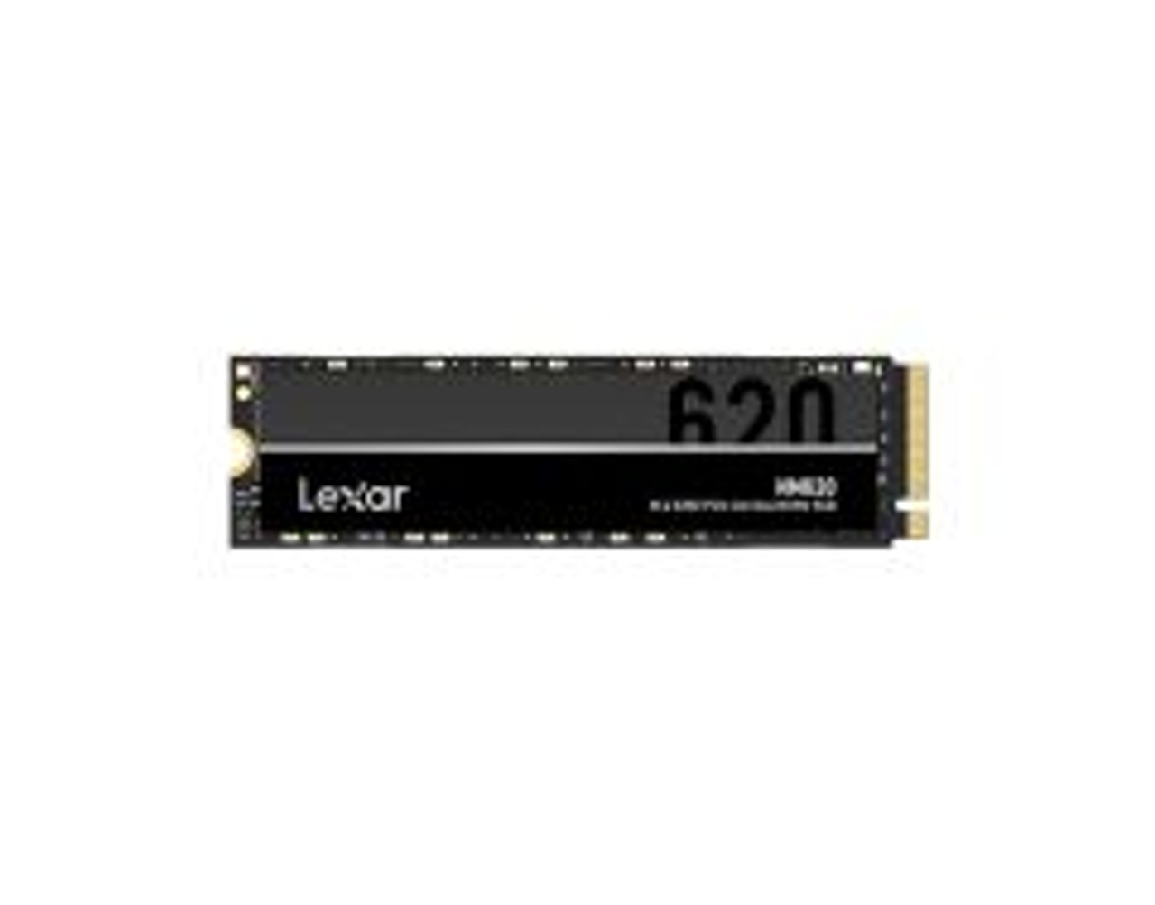 Lexar NM620 Series 1TB TLC PCIe NVMe M.2 2280 SSD mounted in a server rack