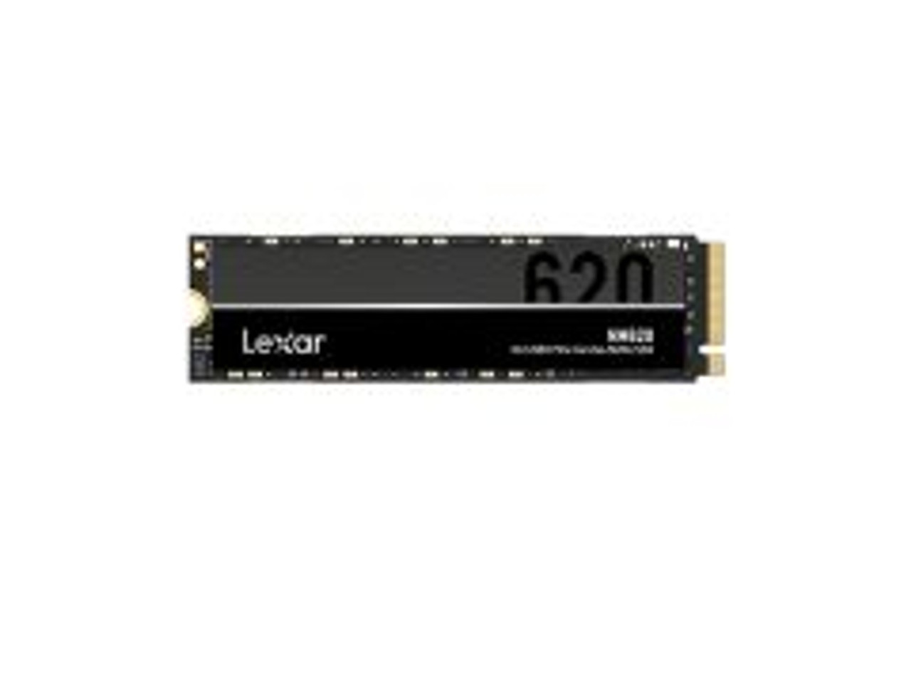 Lexar NM620 Series 512GB TLC PCIe NVMe M.2 2280 SSD for LNM620X512G-RNNNG, compatible with various devices