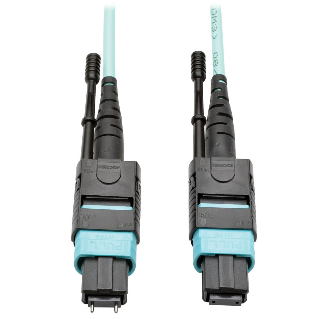 Tripp Lite MTP Fiber Optic Cable 16ft OM3 Black Blue 196.9 5m - N842-05M-12-MF