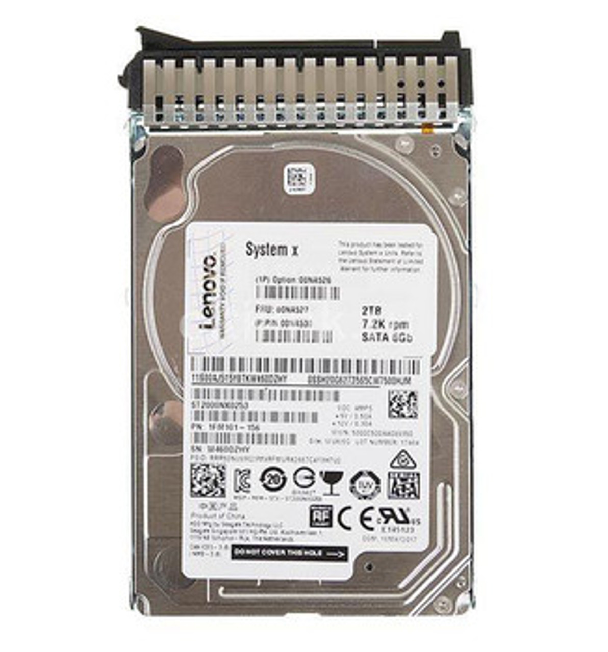 Lenovo 2Tb 7200Rpm SATA 2.5-Inch Internal Hard Drive compatible with servers