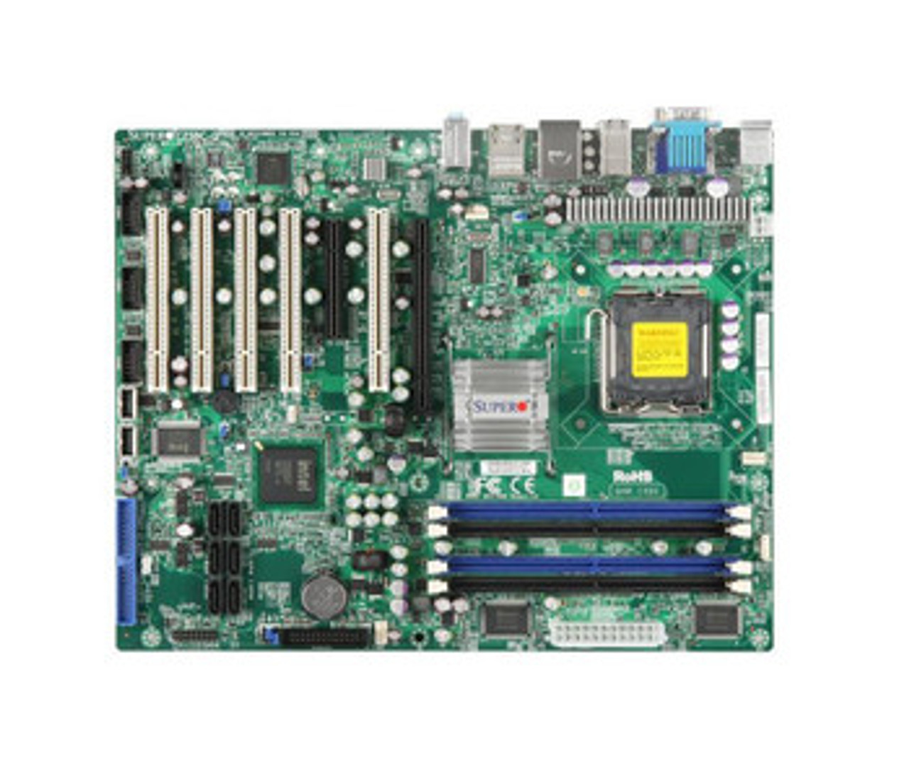 Supermicro C2Sbc-Q-O LGA775 Intel Q35 DDR2 ATX Server Motherboard mounted in server rack