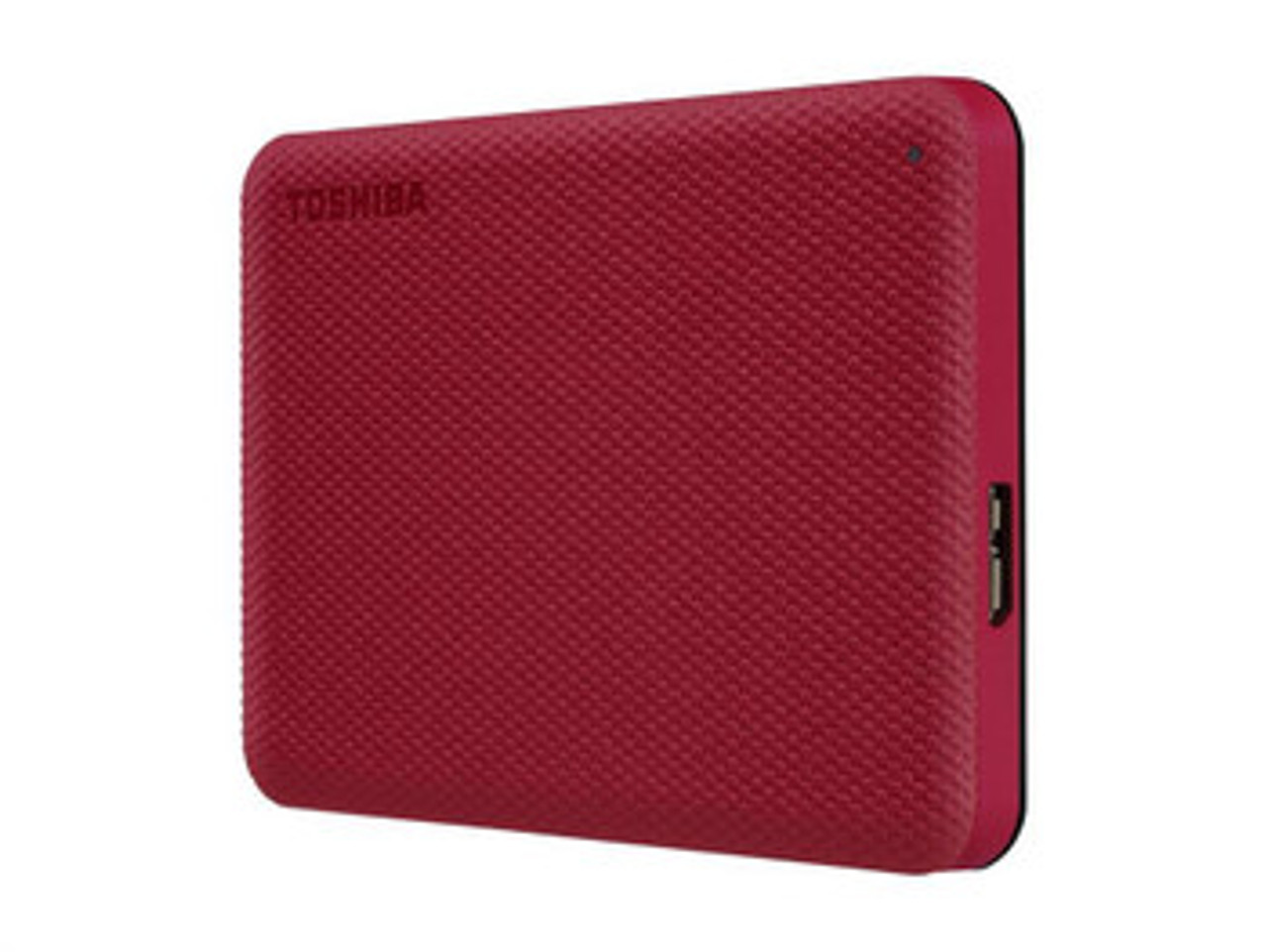 Toshiba Canvio Advance 4TB Portable USB 2.0 External Hard Drive - HDTCA40XR3CA - Red - Ideal for on-the-go storage